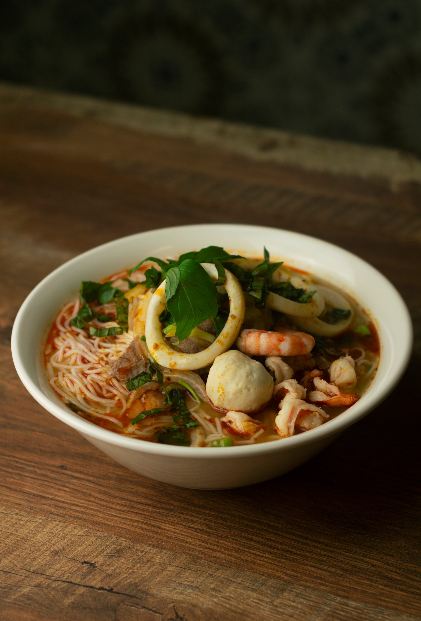 S3. Thai Seafood Soup (Bún Thái hải sản)