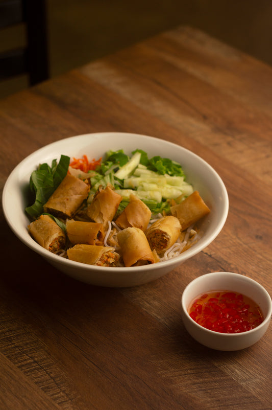 F5. Egg Roll with Vermicelli - Bún chả giò