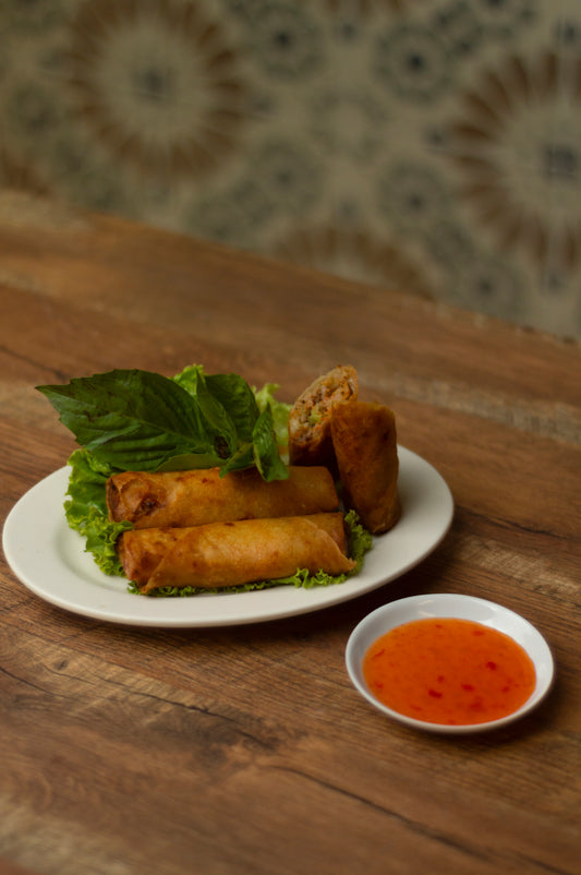 A2. Vegetarian Fried Egg Roll (2 pieces) - Chả giò chay