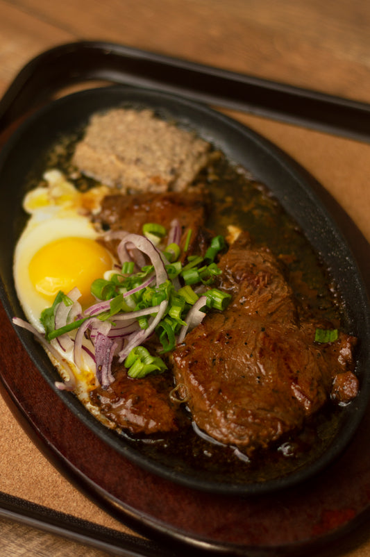 S1. Combo beef skillet (Bánh mì chảo)